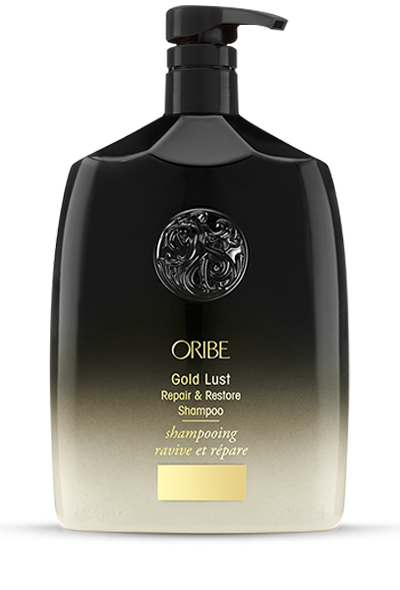Oribe ゴールドラスト リッチリペア シャンプー 1000ml Oribe Gold Lust Repair & Restore Shampoo – Limón Salon